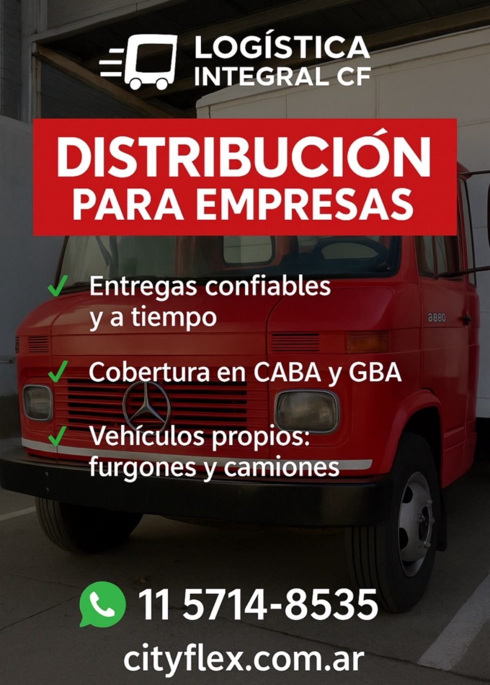 Transporte - Mudanzas - Reparto Ecommerce y Logística en CABA y GBA